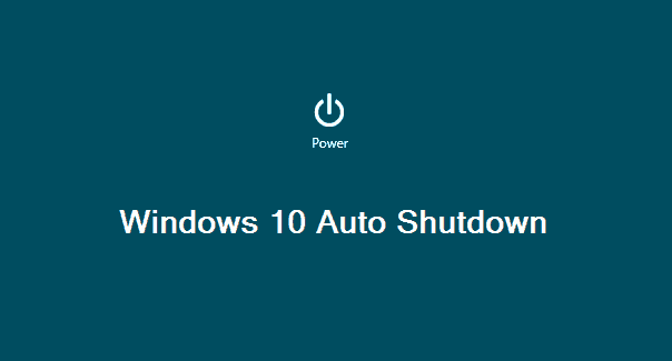 Windows 10 Shutdown