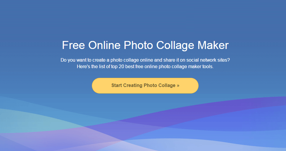 Top 20 Best Free Online Photo Collage Maker No Download