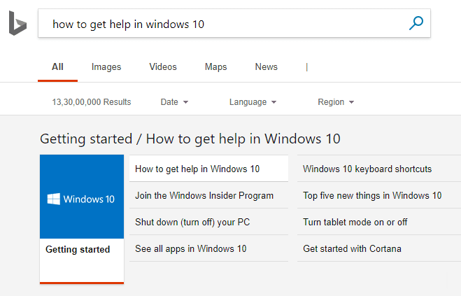 get help in windows 10