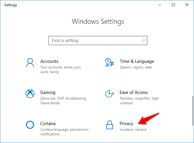 windows-10-privacy-settings
