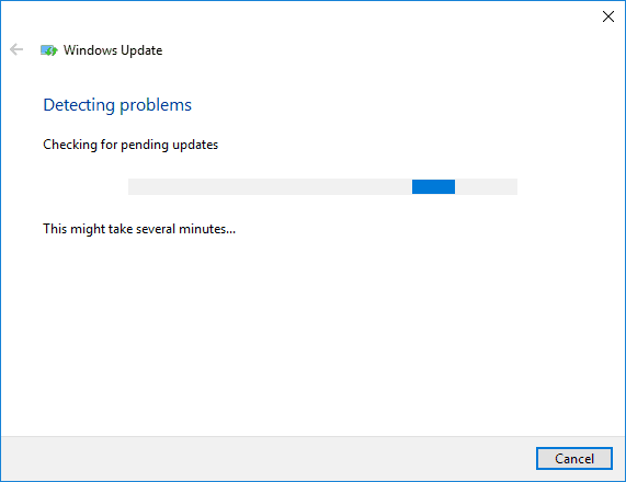 troubleshooting windows update