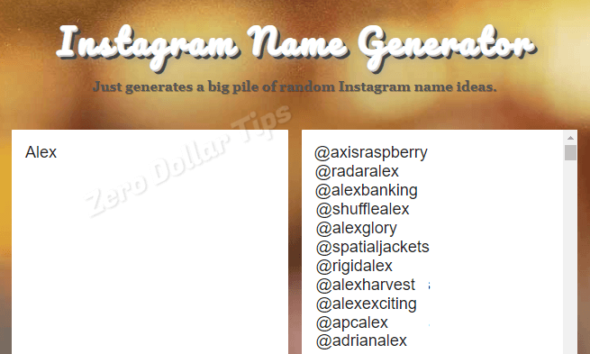 best instagram names to get followers