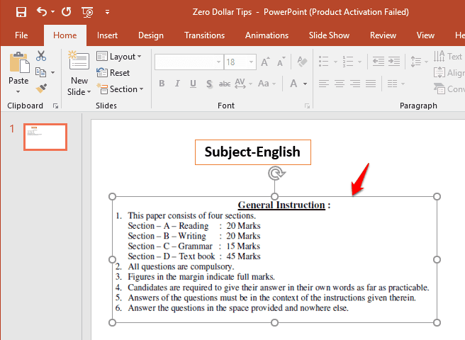 how to insert pdf into powerpoint slide