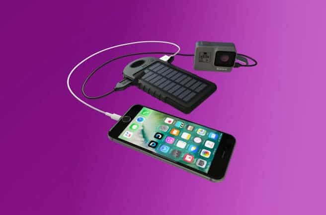 solar powered phone charger