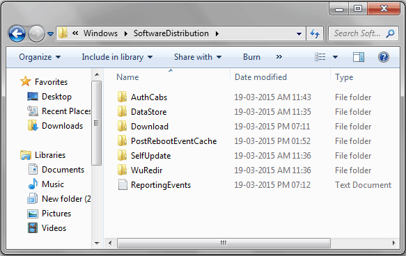 windows 7 update problems