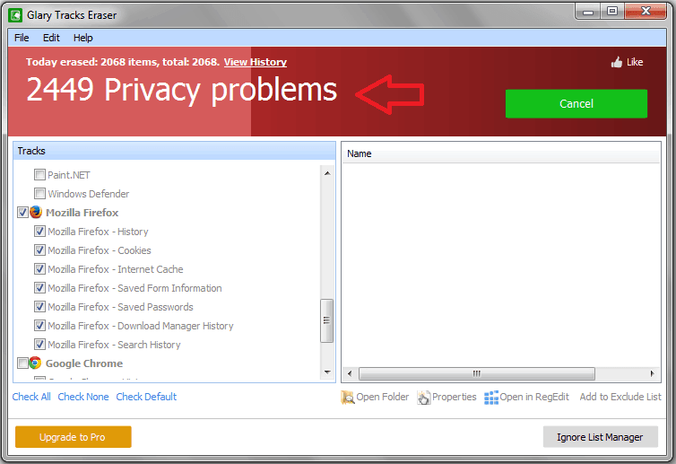 free software to protect your privacy