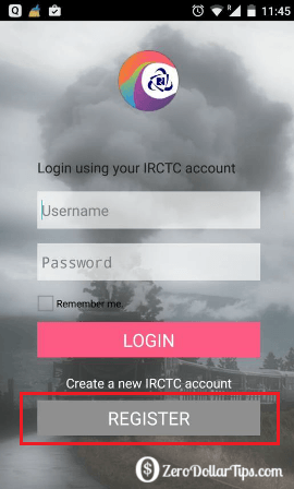 irctc connect android app
