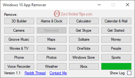 windows 10 app remover