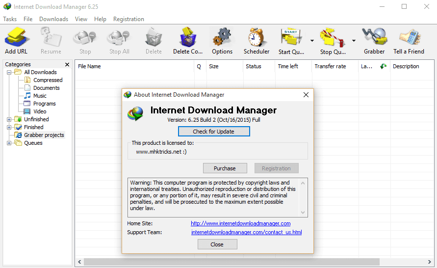 Internet download manager free download serial number 2016