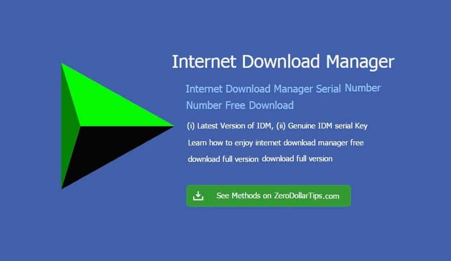 Internet download manager registration serial