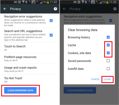 how-to-clear-browser-cache-on-android