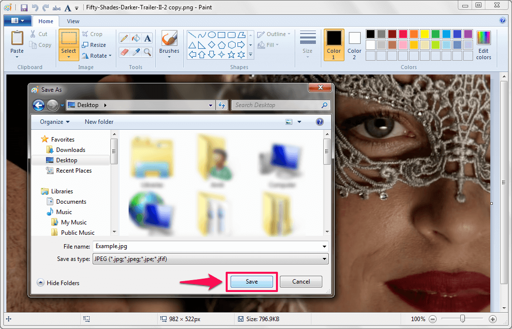 how to convert png to jpg without losing quality