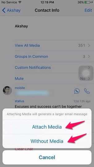 how to transfer whatsapp messages from iphone to android