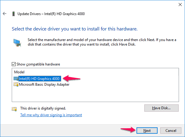 windows 10 can't change resolution