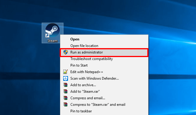 steam needs to be online to update windows 10