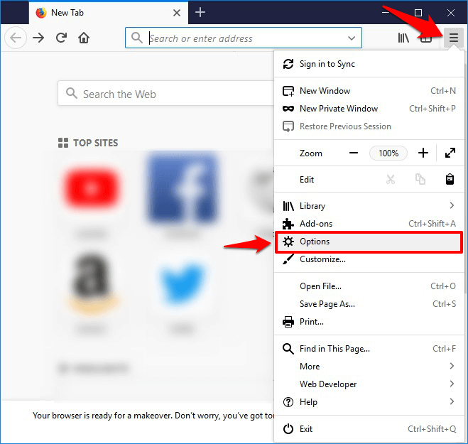 how to change default search engine in firefox