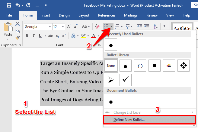 how to insert checkbox in word