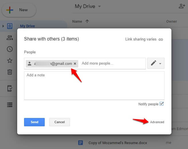 how to transfer all google drive files to another account
