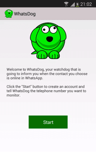 whatsapp online notification app