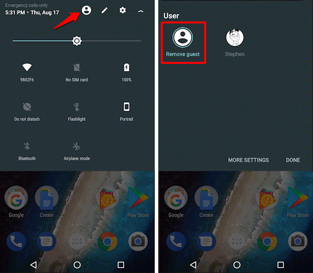 how to hide apps in android