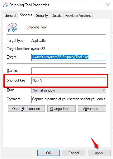 how to take a screenshot with snipping tool