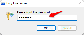 how to make a folder password protected in windows 11