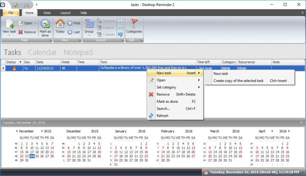desktop reminder app for windows 11